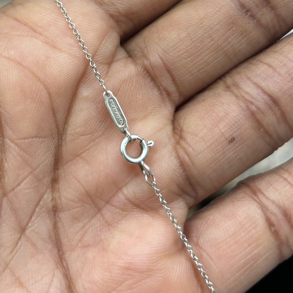 Tiffany Blue Double Heart Tag Pendant - Picture 8 of 9